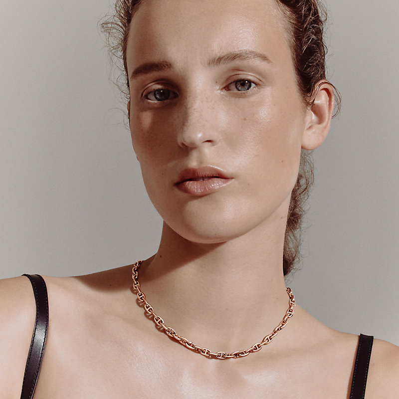 Chaine d'ancre necklace, very small model | Hermès Canada